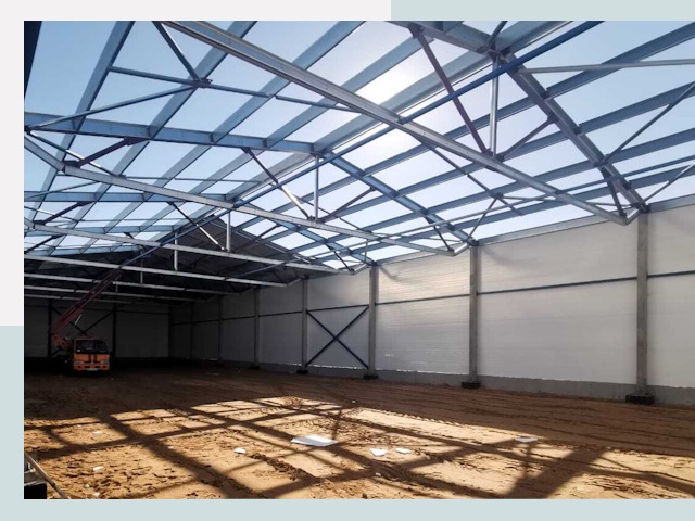 Строительство сенохранилищ в Иванове