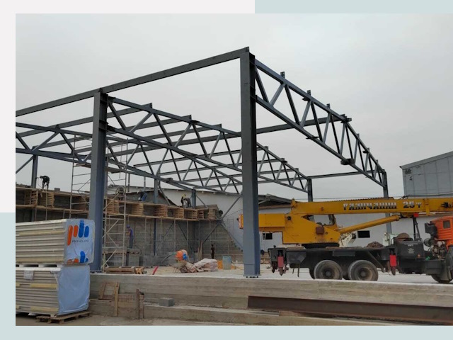 Строительство цехов в Иванове