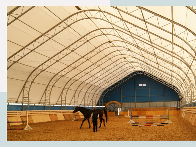 Строительство конных манежей в Иванове