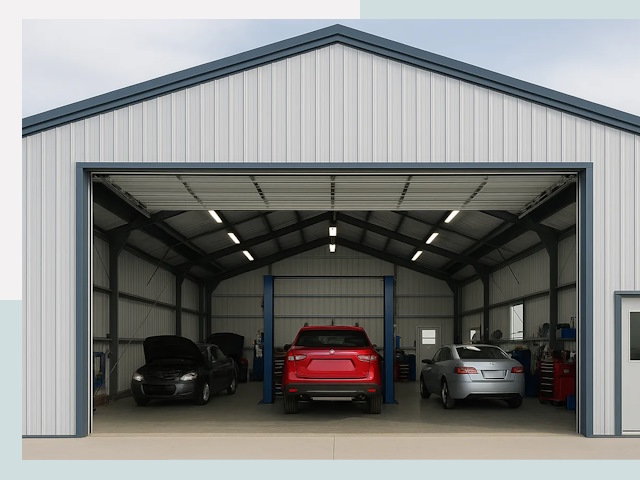 Ангары из сэндвич панелей от 620 руб. в Иваново