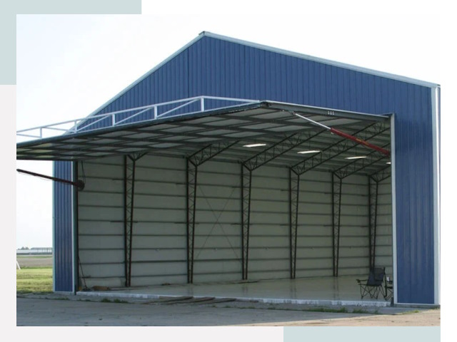 Прямо стенные ангары в Иванове