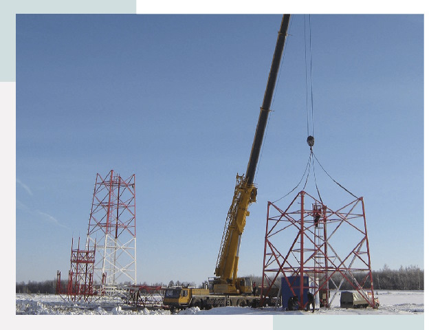 Монтаж вышек связи в Иванове