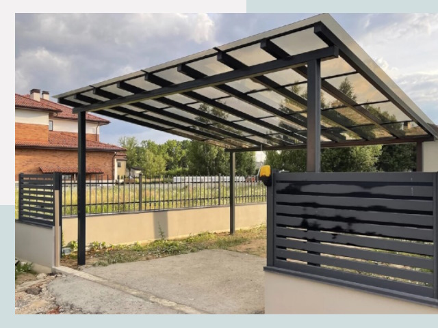 Металлические навесы в Иваново от 620 руб. за м²