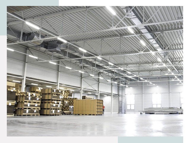 Освещение ангаров в Иванове