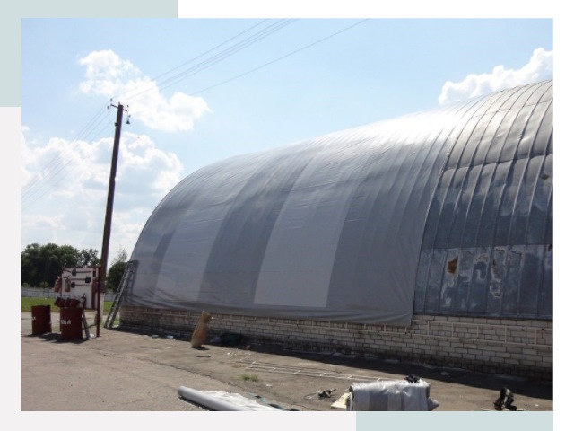 Ремонт ангаров в Иванове