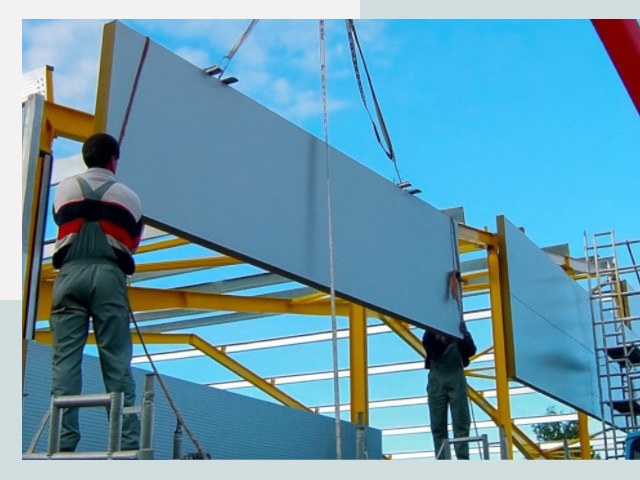 Монтаж сэндвич-панелей в Иванове от 620 руб.