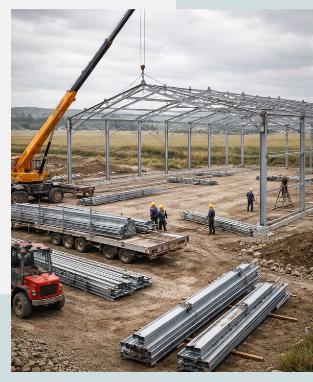 Строительство ангаров для сельхозтехники в Иванове под ключ