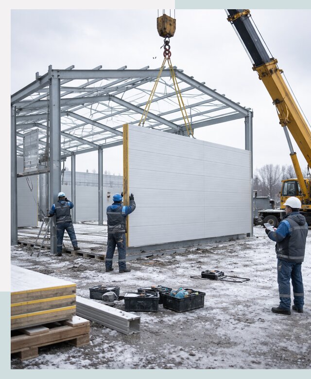 Строительство холодильных складов под ключ в Иванове