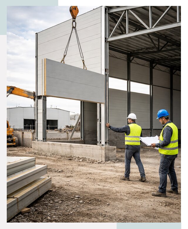 Склад из сэндвич панелей под ключ в Иванове от 9815 р. | СтальСтрой-Внв