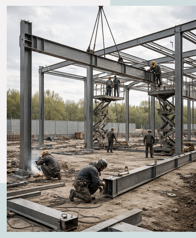 Строительство выставочных павильонов из металлоконструкций в Иванове